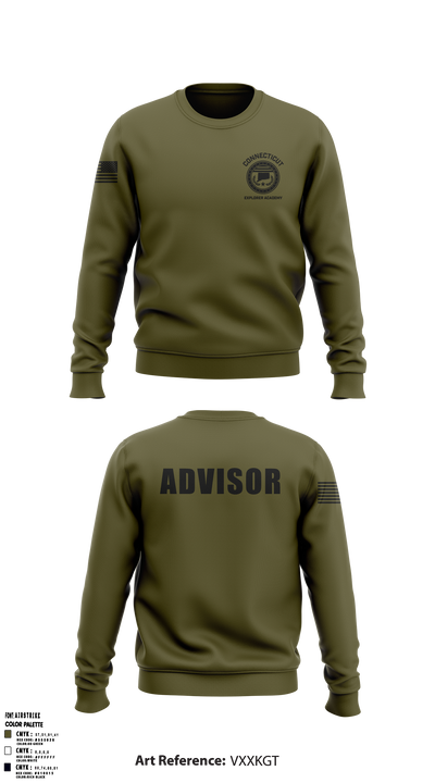 Waterbury Police Explorers 95756336 Crew Neck Sweatshirt - 42