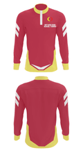 Ontario High School Tennis 67687058 Quarter Zip Jacket - 28