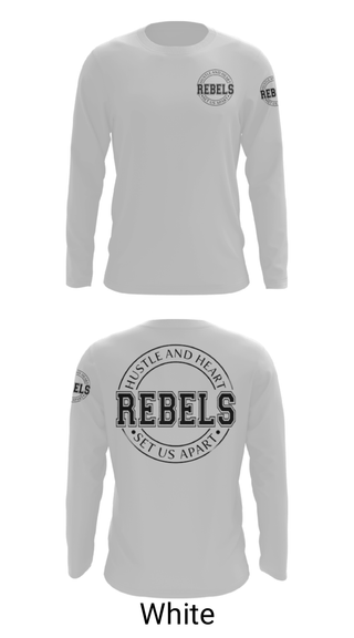 Long Sleeve Performance Shirt, REBLES, Men's Basketball, Teamtime, Team time, sublimation, custom sports apparel, team uniforms, spirit wear, spiritwear, sports uniforms, custom shirts, team store, custom team store, fundraiser sports, apparel fundraiser