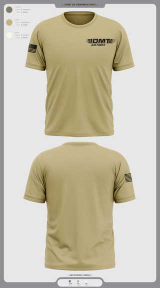 Short Sleeve Performance Shirt, IDMT, Air Force, Teamtime, Team time, sublimation, custom sports apparel, team uniforms, spirit wear, spiritwear, sports uniforms, custom shirts, team store, custom team store, fundraiser sports, apparel fundraiser