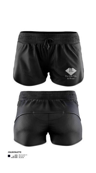 Womens Shorts, Pro-Lux Tile & Stone, , Teamtime, Team time, sublimation, custom sports apparel, team uniforms, spirit wear, spiritwear, sports uniforms, custom shirts, team store, custom team store, fundraiser sports, apparel fundraiser