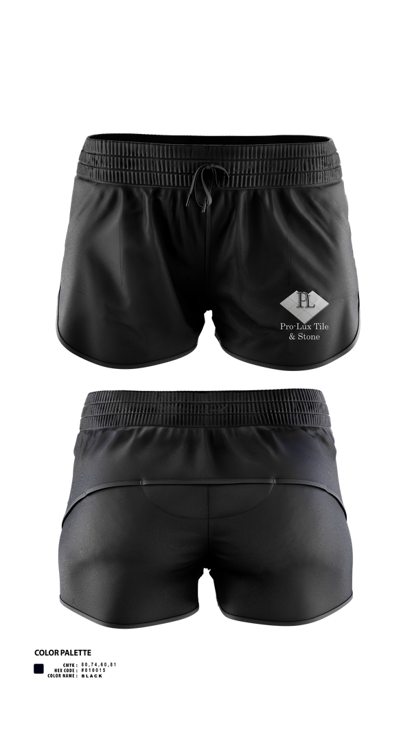 Womens Shorts, Pro-Lux Tile & Stone, , Teamtime, Team time, sublimation, custom sports apparel, team uniforms, spirit wear, spiritwear, sports uniforms, custom shirts, team store, custom team store, fundraiser sports, apparel fundraiser
