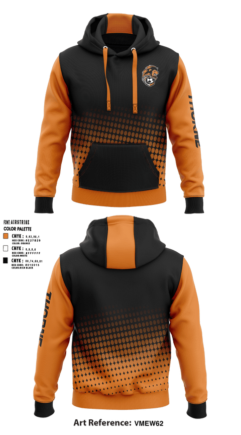 Hoodie, Thorne Middle School Soccer, Men's Soccer, Teamtime, Team time, sublimation, custom sports apparel, team uniforms, spirit wear, spiritwear, sports uniforms, custom shirts, team store, custom team store, fundraiser sports, apparel fundraiser