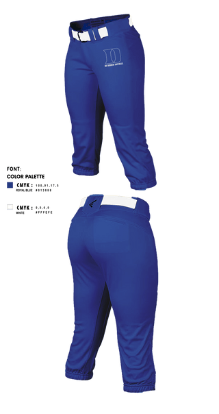 Softball Pants, De Ridder High School Softball, Softball, Teamtime, Team time, sublimation, custom sports apparel, team uniforms, spirit wear, spiritwear, sports uniforms, custom shirts, team store, custom team store, fundraiser sports, apparel fundraiser