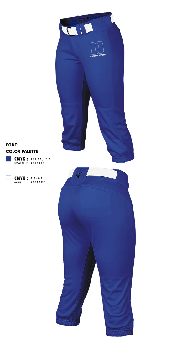 Softball Pants, De Ridder High School Softball, Softball, Teamtime, Team time, sublimation, custom sports apparel, team uniforms, spirit wear, spiritwear, sports uniforms, custom shirts, team store, custom team store, fundraiser sports, apparel fundraiser