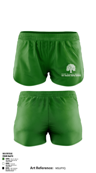 Ranger Panties, Hope Restoration Ministries, , Teamtime, Team time, sublimation, custom sports apparel, team uniforms, spirit wear, spiritwear, sports uniforms, custom shirts, team store, custom team store, fundraiser sports, apparel fundraiser