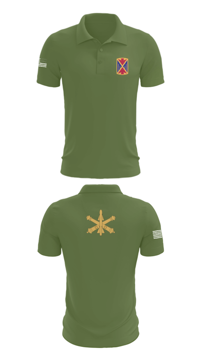 10th Army Air and Missile Command 85697191 Short Sleeve Performance Polo - 47