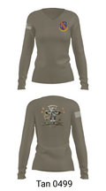 1-148th HHB Medics 16650436 Women's Long Sleeve V-neck Shirt - 73