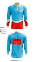 Venture cleaning solutions 84416959 Quarter Zip Jacket - 1