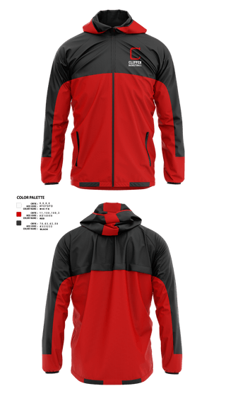 Windbreaker, Columbiana High School Basketball, Men's Basketball, Teamtime, Team time, sublimation, custom sports apparel, team uniforms, spirit wear, spiritwear, sports uniforms, custom shirts, team store, custom team store, fundraiser sports, apparel fundraiser