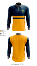 Walled Lake Central Gymnastics 93102684 Quarter Zip Jacket - 1 (1)