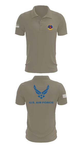 Short Sleeve Performance Polo, 4th Component Maintenance Squadron, , Teamtime, Team time, sublimation, custom sports apparel, team uniforms, spirit wear, spiritwear, sports uniforms, custom shirts, team store, custom team store, fundraiser sports, apparel fundraiser