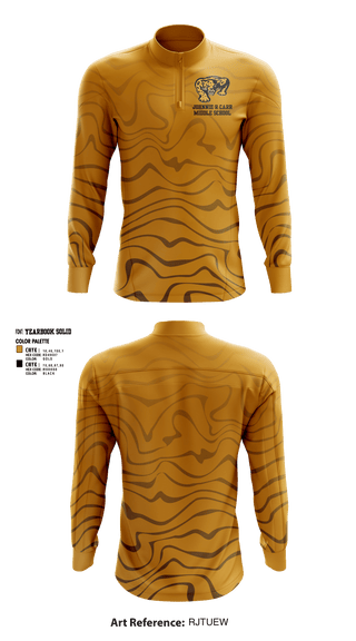 Quarter Zip Jacket, Johnnie R Carr Middle School Basketball, Women's Basketball, Teamtime, Team time, sublimation, custom sports apparel, team uniforms, spirit wear, spiritwear, sports uniforms, custom shirts, team store, custom team store, fundraiser sports, apparel fundraiser