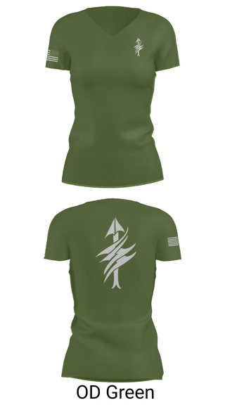 Womens Short Sleeve Vneck Shirt, 3rd Battalion 2nd Marines Scout Sniper Platoon, Marines, Teamtime, Team time, sublimation, custom sports apparel, team uniforms, spirit wear, spiritwear, sports uniforms, custom shirts, team store, custom team store, fundraiser sports, apparel fundraiser
