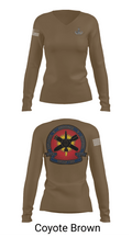 EODMU 2 47598810 Women's Long Sleeve V-neck Shirt - 16