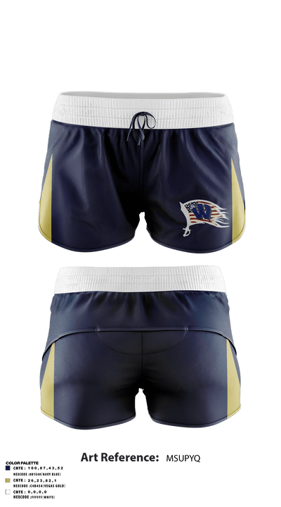 Foxboro Youth Football And Cheerleading 62763513 Track Shorts - 1