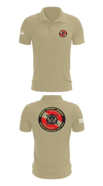 Otero County Sheriff 37164505 Short Sleeve Performance Polo - 82
