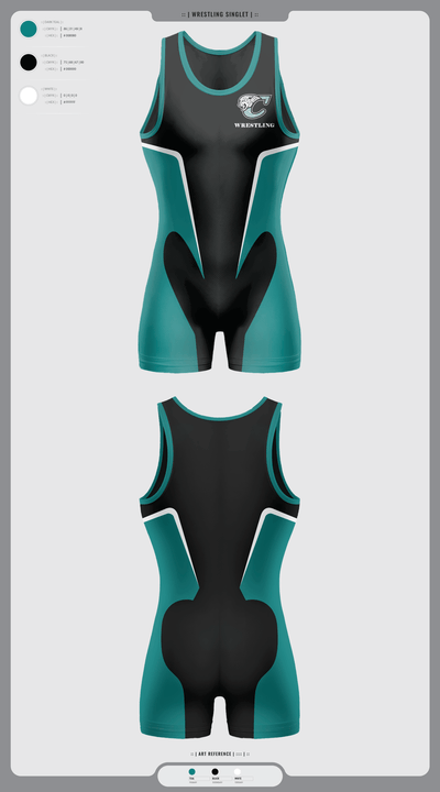 Century Wrestling Club 44177344 Wrestling Singlet - 2