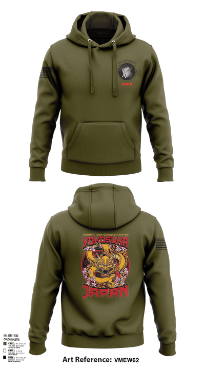 Transactional Service Center Yokosuka 4835947 Hoodie - 122