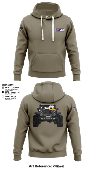 4XALL 51038609 Hoodie - 1