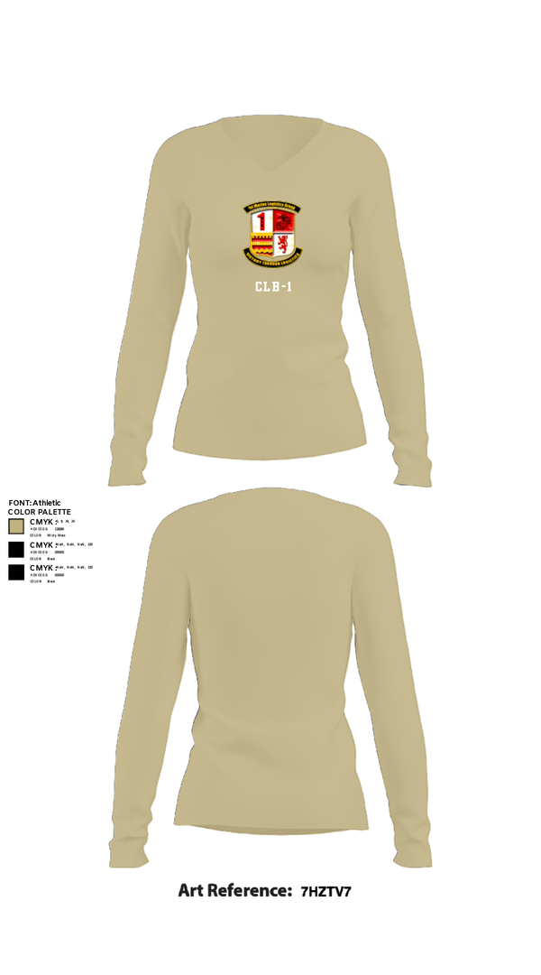 Womens Long Sleeve Vneck Shirt, CLB-1, , Teamtime, Team time, sublimation, custom sports apparel, team uniforms, spirit wear, spiritwear, sports uniforms, custom shirts, team store, custom team store, fundraiser sports, apparel fundraiser