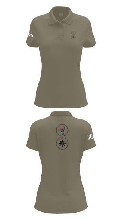205th HHC 61096734 Women's Short Sleeve Performance Polo  - 71