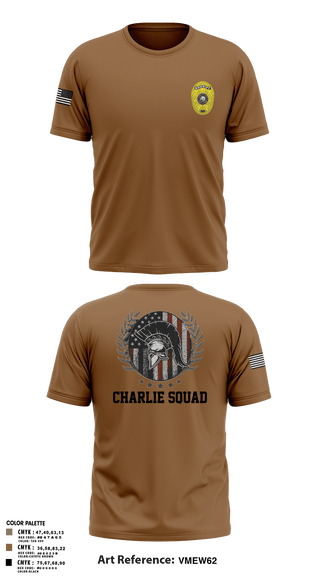 Short Sleeve Performance Shirt, Charlie SquadCharlie SquadCNT (Crisis Negotiation Team), Police, Teamtime, Team time, sublimation, custom sports apparel, team uniforms, spirit wear, spiritwear, sports uniforms, custom shirts, team store, custom team store, fundraiser sports, apparel fundraiser