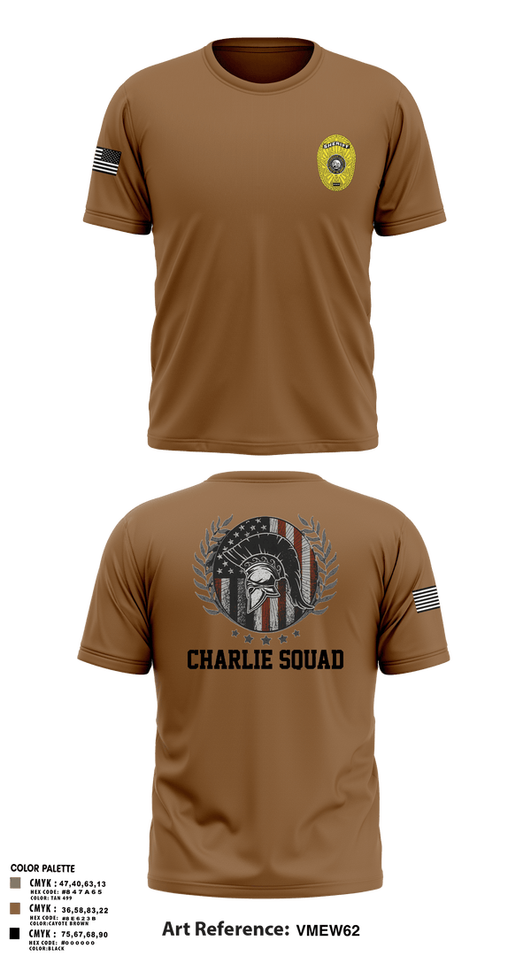 Short Sleeve Performance Shirt, Charlie SquadCharlie SquadCNT (Crisis Negotiation Team), Police, Teamtime, Team time, sublimation, custom sports apparel, team uniforms, spirit wear, spiritwear, sports uniforms, custom shirts, team store, custom team store, fundraiser sports, apparel fundraiser
