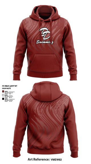 Hoodie, David Douglas High School Swimming, Swimming, Teamtime, Team time, sublimation, custom sports apparel, team uniforms, spirit wear, spiritwear, sports uniforms, custom shirts, team store, custom team store, fundraiser sports, apparel fundraiser