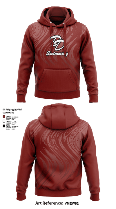 David Douglas High School Swimming 22345168 Hoodie - 3