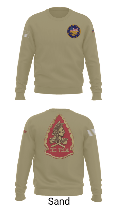 Crew Neck Sweatshirt, Naval Special Warfare Development Group, Navy, Teamtime, Team time, sublimation, custom sports apparel, team uniforms, spirit wear, spiritwear, sports uniforms, custom shirts, team store, custom team store, fundraiser sports, apparel fundraiser