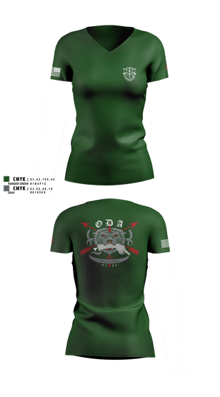 Womens Short Sleeve Vneck Shirt, 9135, National Guard, Teamtime, Team time, sublimation, custom sports apparel, team uniforms, spirit wear, spiritwear, sports uniforms, custom shirts, team store, custom team store, fundraiser sports, apparel fundraiser