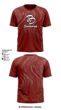David Douglas High School Swimming 22345168 Short Sleeve Performance Shirt - 3