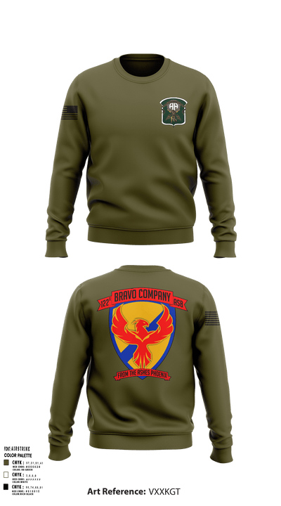 B-Co 122 ASB 42840392 Crew Neck Sweatshirt - 118