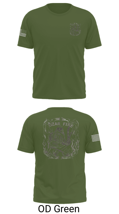 OZARK FIRE 56967541 Old School Cotton Feel Shirt - 50