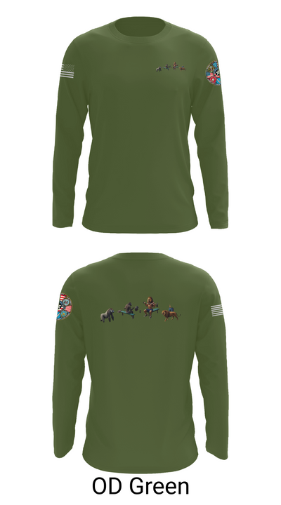One GYm 38783624 Long Sleeve Performance Shirt 46