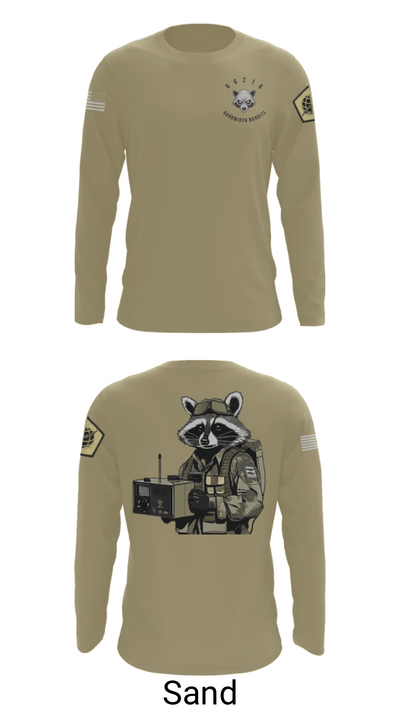 Node 66216 Bandwidth Bandits 75270738 Long Sleeve Performance Shirt - 86