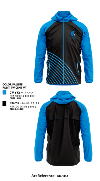 Windbreaker, Telfair County Middle School Cross Country, Cross Country, Teamtime, Team time, sublimation, custom sports apparel, team uniforms, spirit wear, spiritwear, sports uniforms, custom shirts, team store, custom team store, fundraiser sports, apparel fundraiser