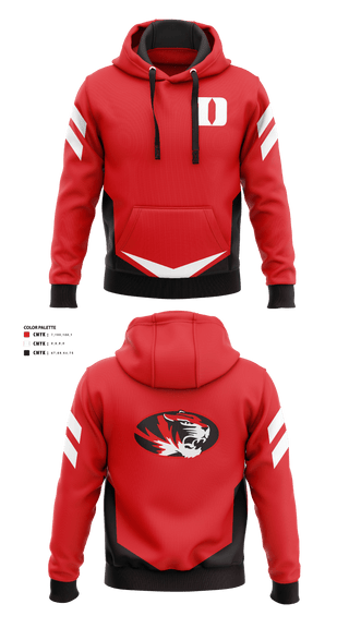Hoodie, Duke High School Golf, Golf, Teamtime, Team time, sublimation, custom sports apparel, team uniforms, spirit wear, spiritwear, sports uniforms, custom shirts, team store, custom team store, fundraiser sports, apparel fundraiser