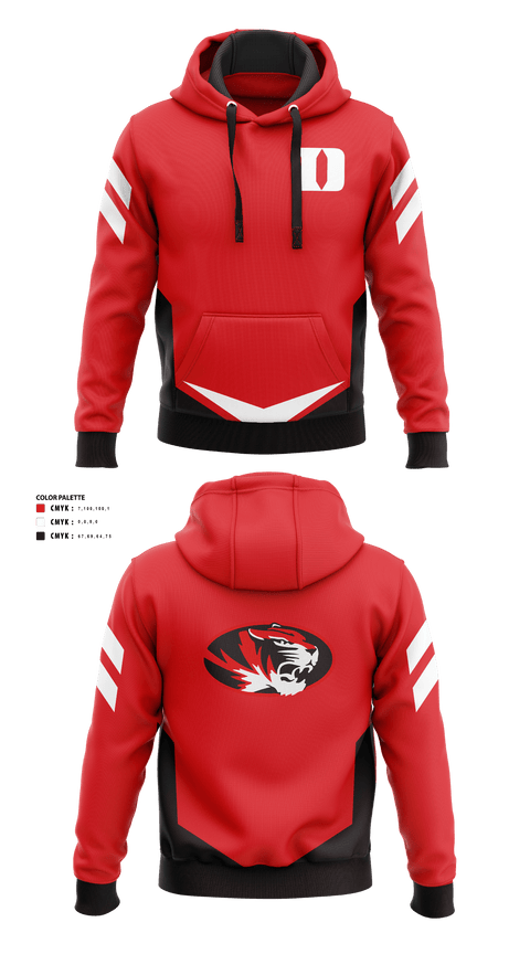 Hoodie, Duke High School Golf, Golf, Teamtime, Team time, sublimation, custom sports apparel, team uniforms, spirit wear, spiritwear, sports uniforms, custom shirts, team store, custom team store, fundraiser sports, apparel fundraiser