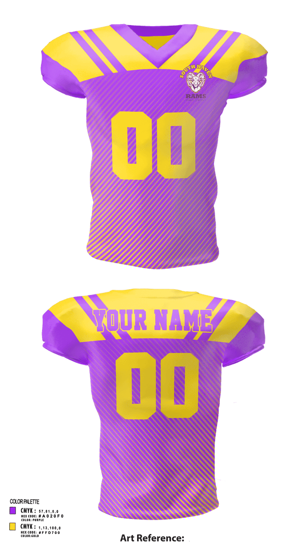 Football Jersey, South Haven Rocket Football, Football, Teamtime, Team time, sublimation, custom sports apparel, team uniforms, spirit wear, spiritwear, sports uniforms, custom shirts, team store, custom team store, fundraiser sports, apparel fundraiser