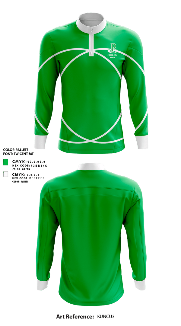 Quarter Zip Jacket, Pierce City High School Band, Spirit Store, Teamtime, Team time, sublimation, custom sports apparel, team uniforms, spirit wear, spiritwear, sports uniforms, custom shirts, team store, custom team store, fundraiser sports, apparel fundraiser