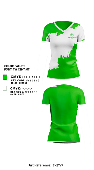 Womens Short Sleeve Vneck Shirt, Eastpointe High School Golf, Golf, Teamtime, Team time, sublimation, custom sports apparel, team uniforms, spirit wear, spiritwear, sports uniforms, custom shirts, team store, custom team store, fundraiser sports, apparel fundraiser