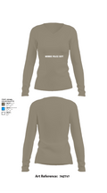 Monroe Police Dept 34408574 Women's Long Sleeve V-neck Shirt - 59