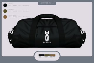 Duffle Bag, F Central, Police, Teamtime, Team time, sublimation, custom sports apparel, team uniforms, spirit wear, spiritwear, sports uniforms, custom shirts, team store, custom team store, fundraiser sports, apparel fundraiser