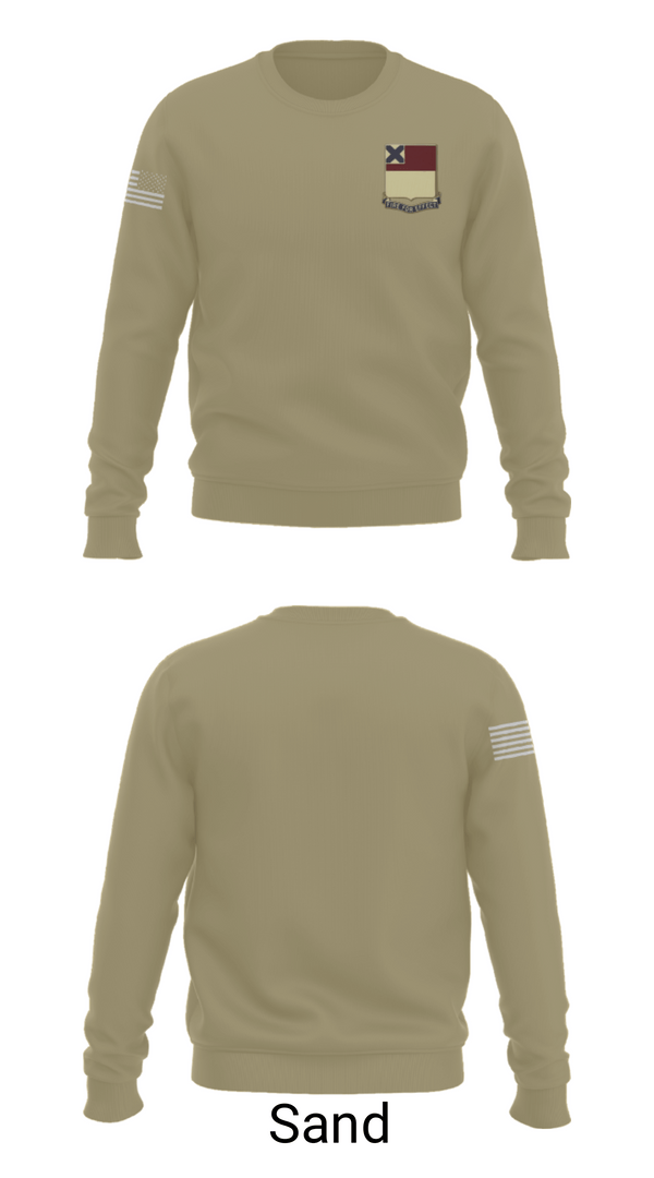 Crew Neck Sweatshirt, HHD 166th Regiment, Army, Teamtime, Team time, sublimation, custom sports apparel, team uniforms, spirit wear, spiritwear, sports uniforms, custom shirts, team store, custom team store, fundraiser sports, apparel fundraiser