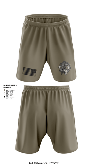 Athletic Shorts With Pockets, CREW 3 BUSTED BUZZARDS, Army, Teamtime, Team time, sublimation, custom sports apparel, team uniforms, spirit wear, spiritwear, sports uniforms, custom shirts, team store, custom team store, fundraiser sports, apparel fundraiser