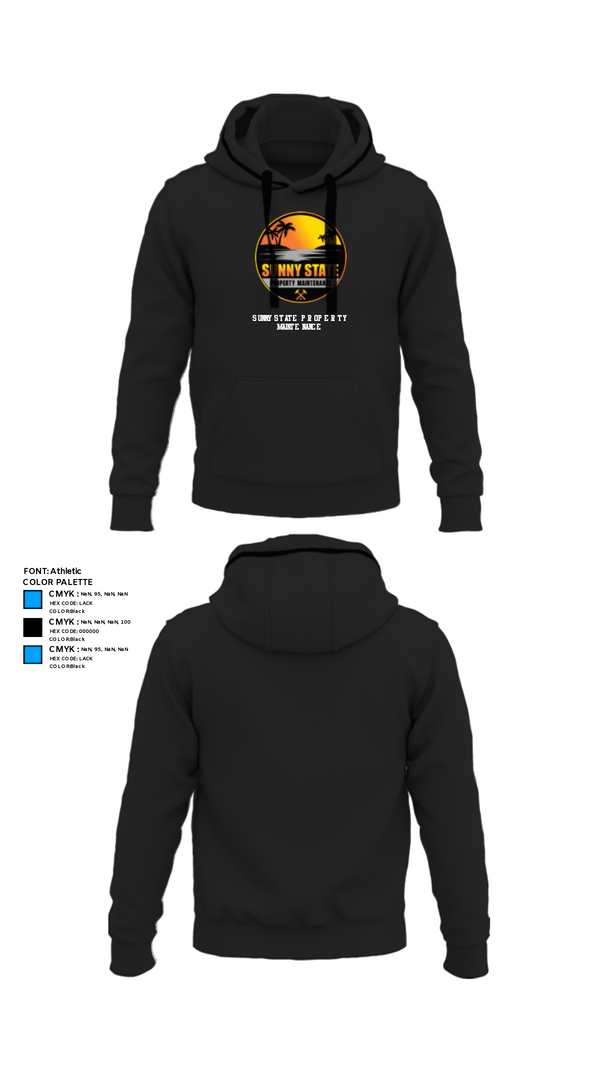 Hoodie, Sunny State Property Maintenance, , Teamtime, Team time, sublimation, custom sports apparel, team uniforms, spirit wear, spiritwear, sports uniforms, custom shirts, team store, custom team store, fundraiser sports, apparel fundraiser