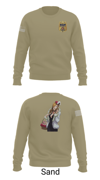 Crew Neck Sweatshirt, U.S. Marine Corps Criminal Investigations Division Child Abuse UnitMARDET Fort Leonard Wood (FLW) DoD Interservice Non-Lethal Individual Weapons Instructor's Course Fort Leonard Wood Basic Military Police School House, , Teamtime, Team time, sublimation, custom sports apparel, team uniforms, spirit wear, spiritwear, sports uniforms, custom shirts, team store, custom team store, fundraiser sports, apparel fundraiser