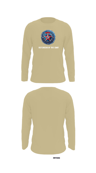 Long Sleeve Performance Shirt, Defenders of the Coast, Army, Teamtime, Team time, sublimation, custom sports apparel, team uniforms, spirit wear, spiritwear, sports uniforms, custom shirts, team store, custom team store, fundraiser sports, apparel fundraiser